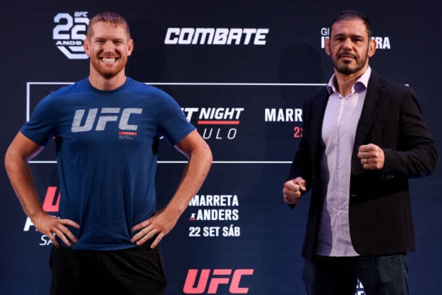 Sam Alvey prega respeito por Rogrio Minotouro e enxerga confronto na trocao