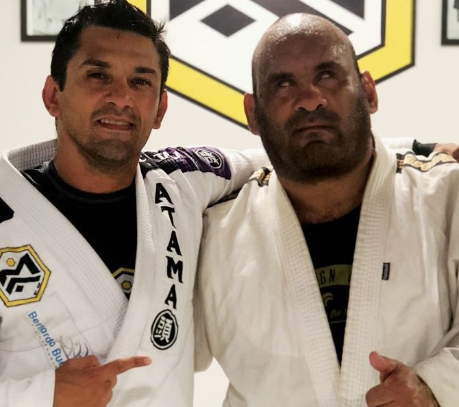 Mauro Ayres e a lio de Jiu-Jitsu e vida que aprendeu com Luciano de Andrade