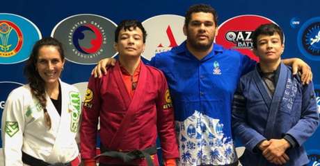 Caroline De Lazzer e Joo Miyao brilham no Mundial de Grappling, enquanto Paulo  desclassificado