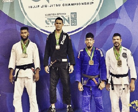 Fellipe Andrew brilha com quatro ouros no Curitiba Open de Jiu-Jitsu