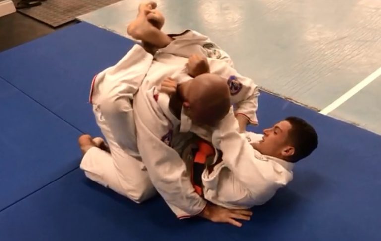 Jiu-Jitsu em famlia: O treino de Daniel Nova com seu filho na Flrida