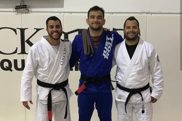 Talento da Checkmat, Gabriel Almeida cita emoo ao receber a faixa preta