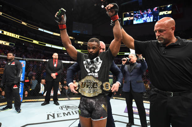 Woodley sobe no ranking peso-por-peso aps quarta defesa de ttulo no UFC