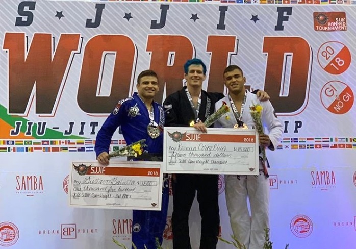 Keenan Cornelius e Tayane Porfrio garantem bicampeonato no SJJIF Worlds 2018